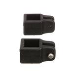 Square Jaw Slides Fit 1in OD Tube-Black