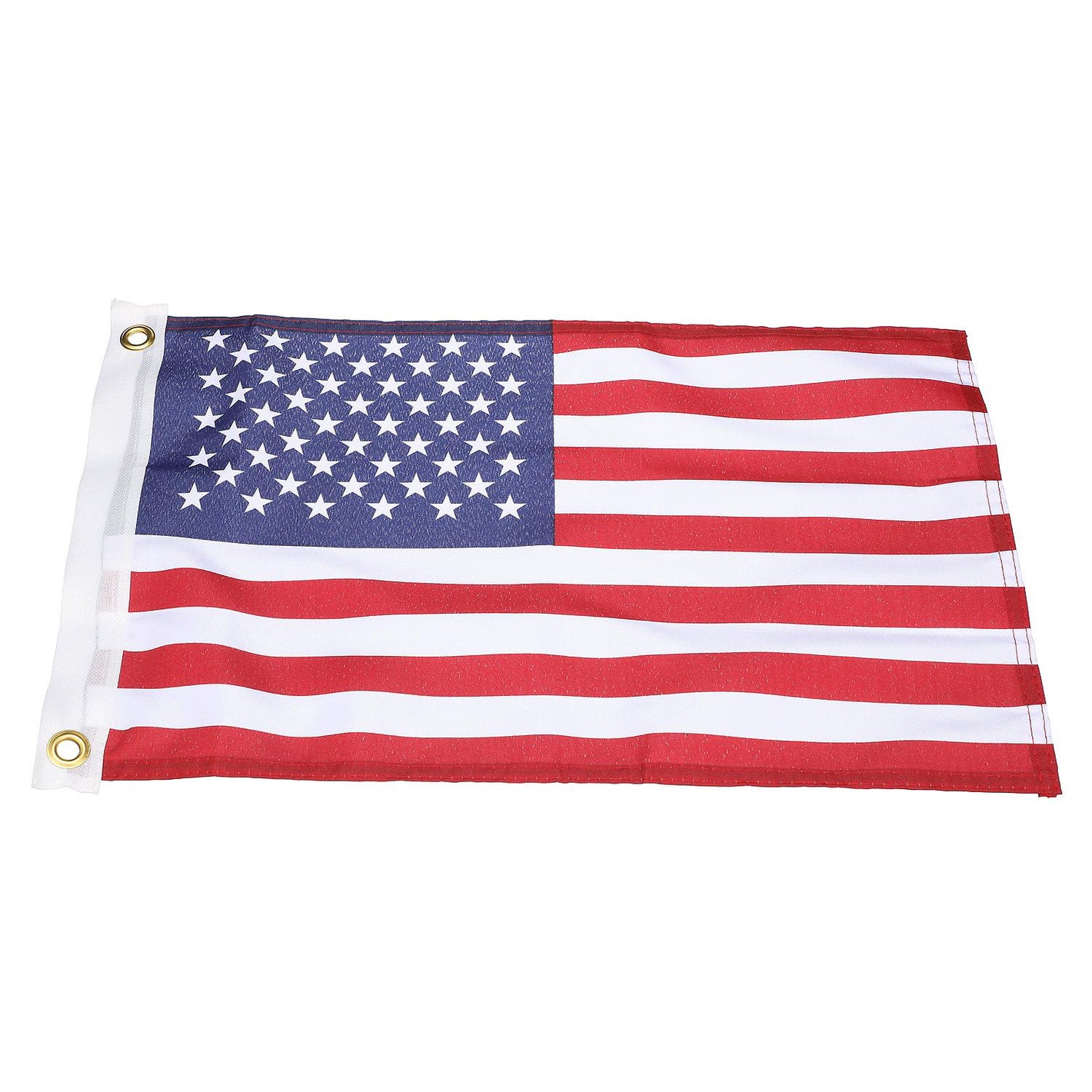 Seachoice 78201 12" x 18" Nylon Print Dyed U.S. Flag (Restricted from sale into MN)