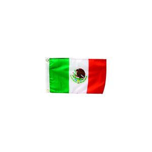 Seachoice 78271 12" x 18" Nylon Print Dyed Mexico Flag