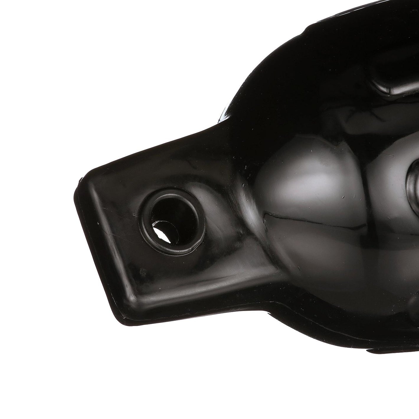 Seachoice 79041 Twin Eye Ribbed Fender, Black, 4.5 x 16"