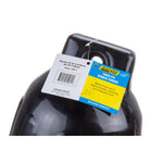 Twin Eye Ribbed Fender, Black, 8.5in x 27in