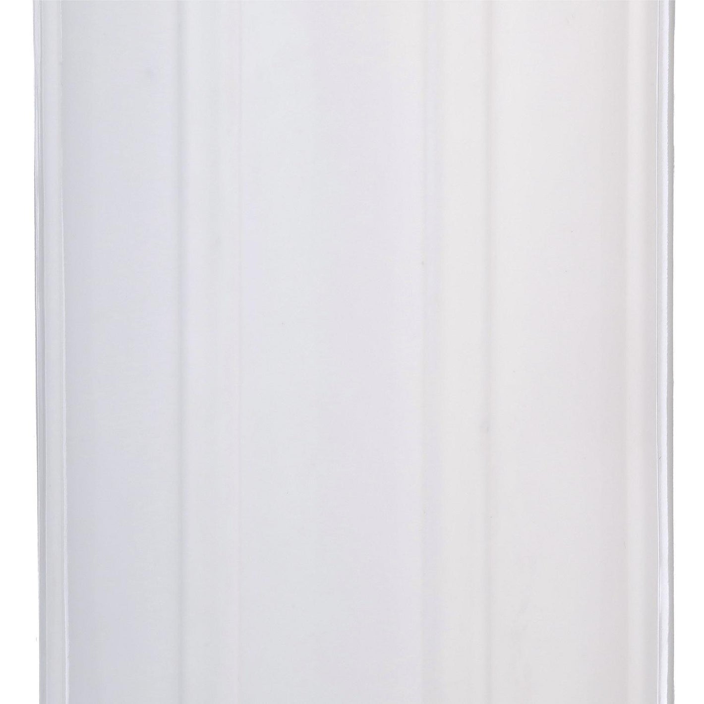 Seachoice 79111 Center Hole Ribbed Fender, White, 6" x 15"