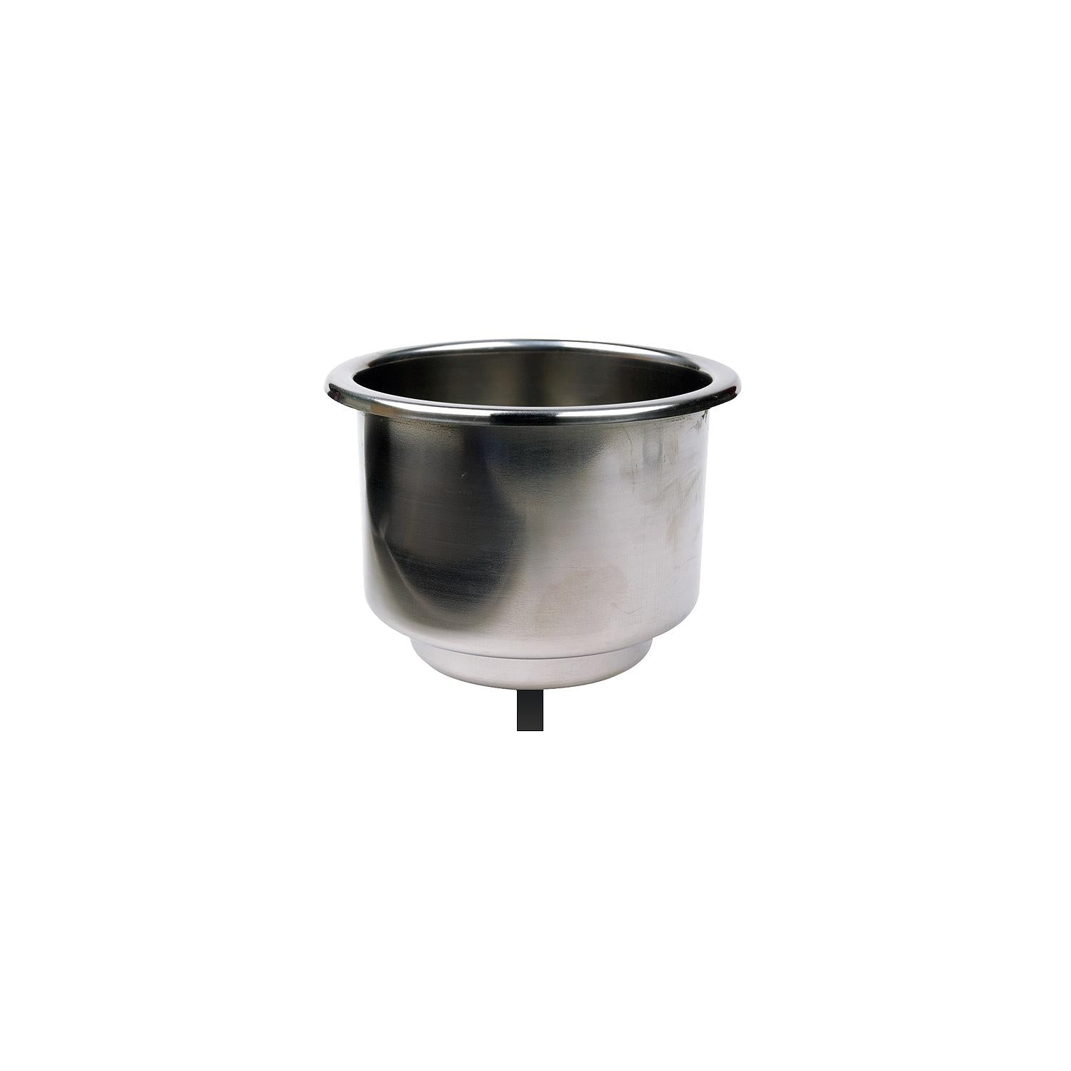 Stainless-Steel Drink Holder w/ 5/8in Drain, 4-5/16in