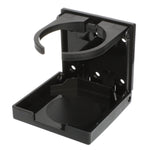 Folding & Adjustable Drink Holder - Black