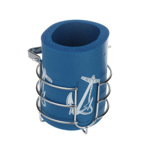 Chrome Plated Brass Wire Drink Holder w/ Insulator