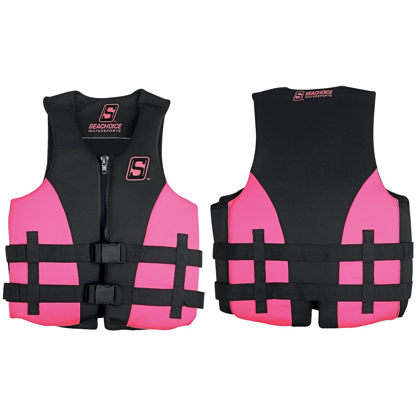 Seachoice 85118 Evoprene Multi-Sport Vest, Pink/Black, 2XL