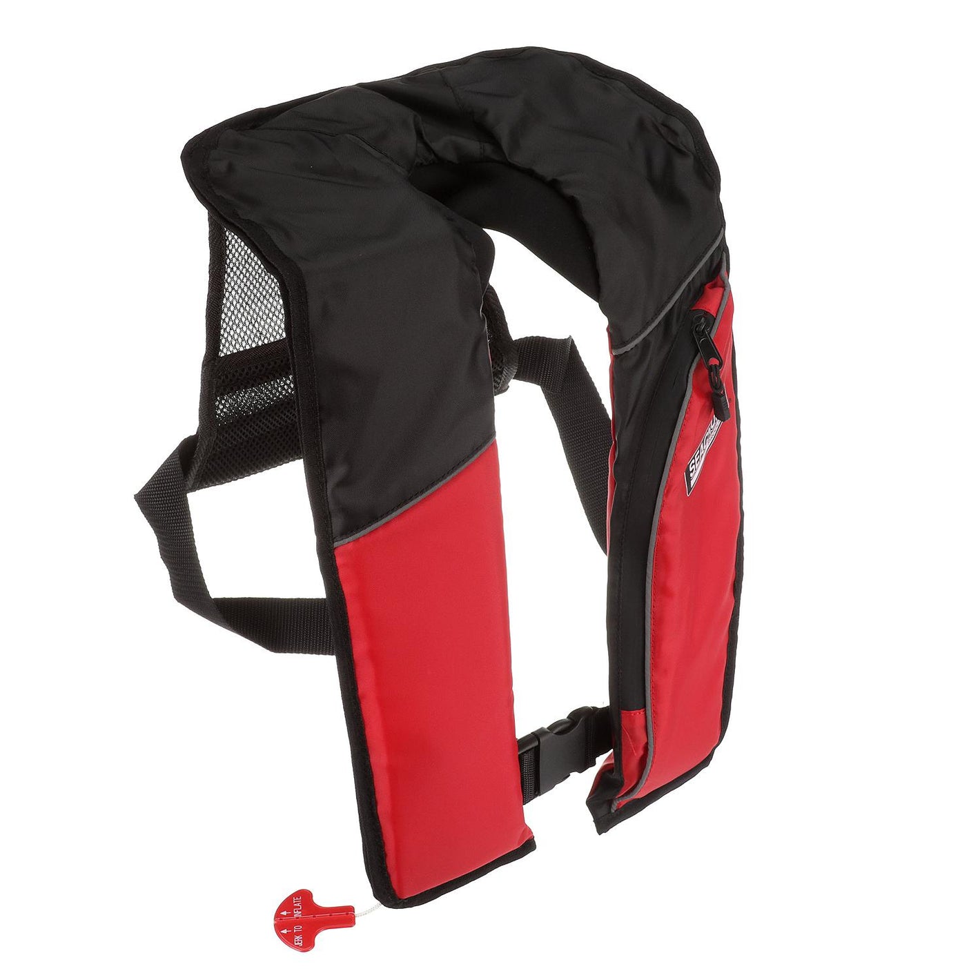 Seachoice 85830 Type V Inflatable PFD 33G Manual, Red/Black