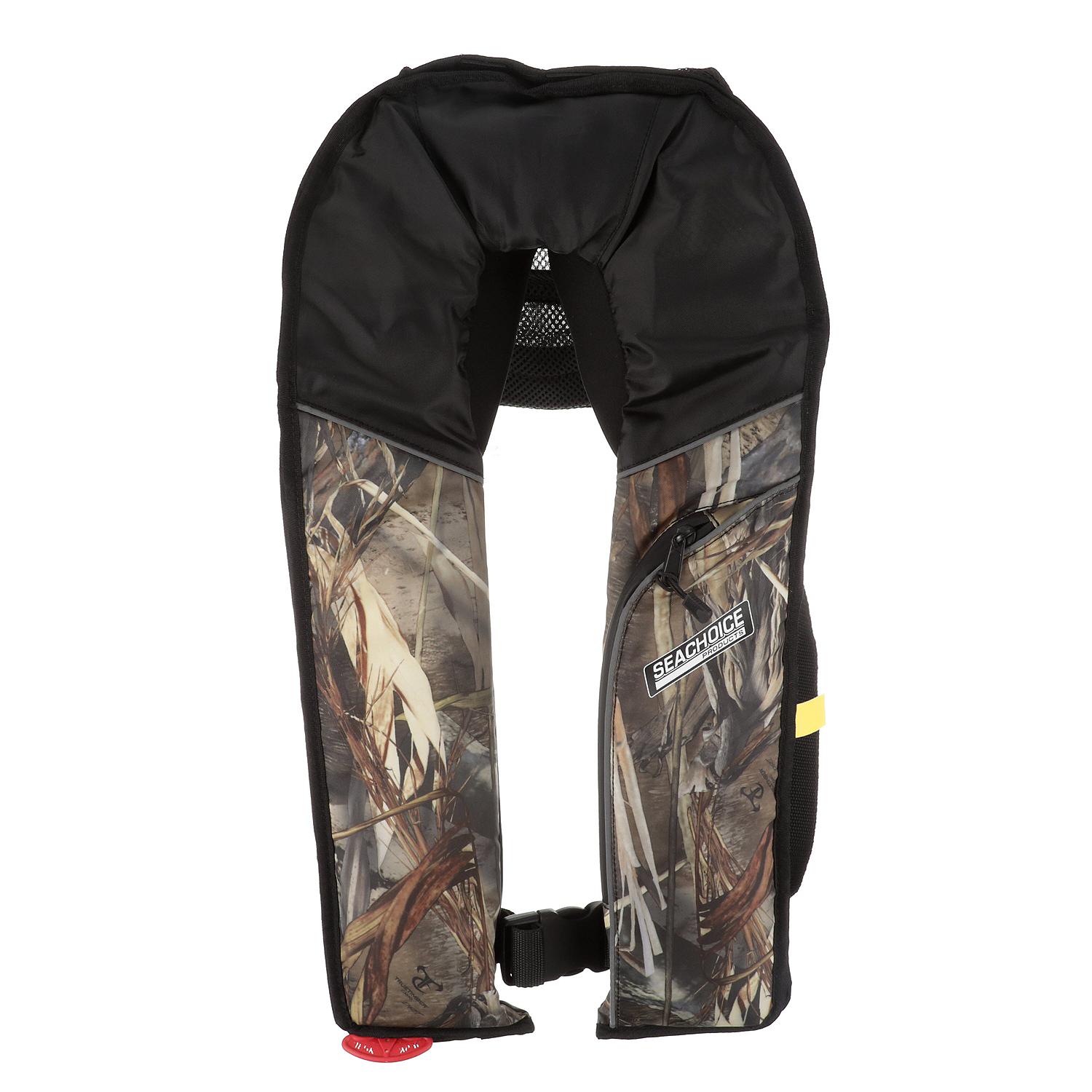 Seachoice 85860 Type V Inflatable PFD 33G Manual/Auto, Camouflage