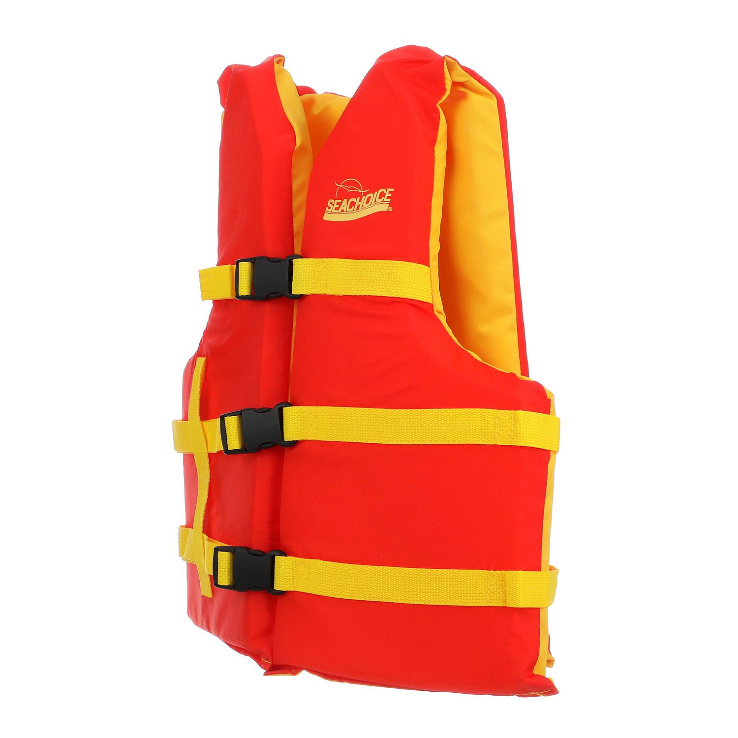 Seachoice 86230 Deluxe General Purpose Life Vest
Orange/Yellow, Adult Universal