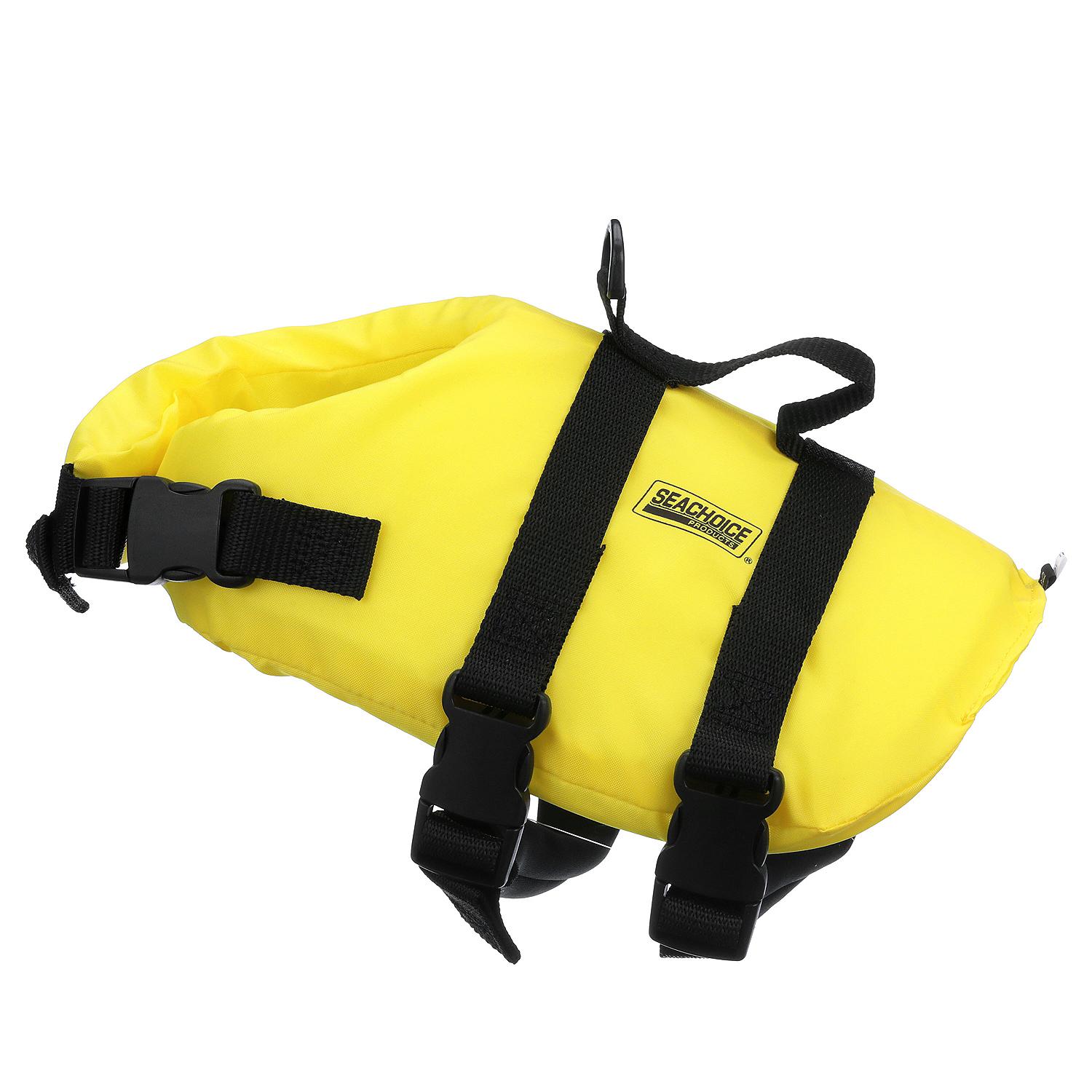 Seachoice 86310 Dog Life Vest - Yellow, XS