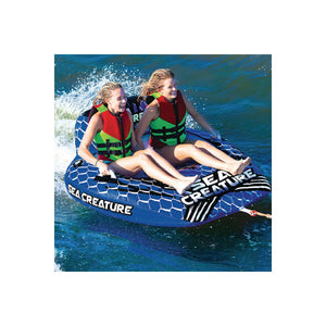 Seachoice 86903 Sea-Creature Open Top Tube, 1-2 Riders, 2/case