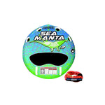 Seachoice 86923 Sea-Manta Deck Tube w/Tow Rope, 1-2 Rider