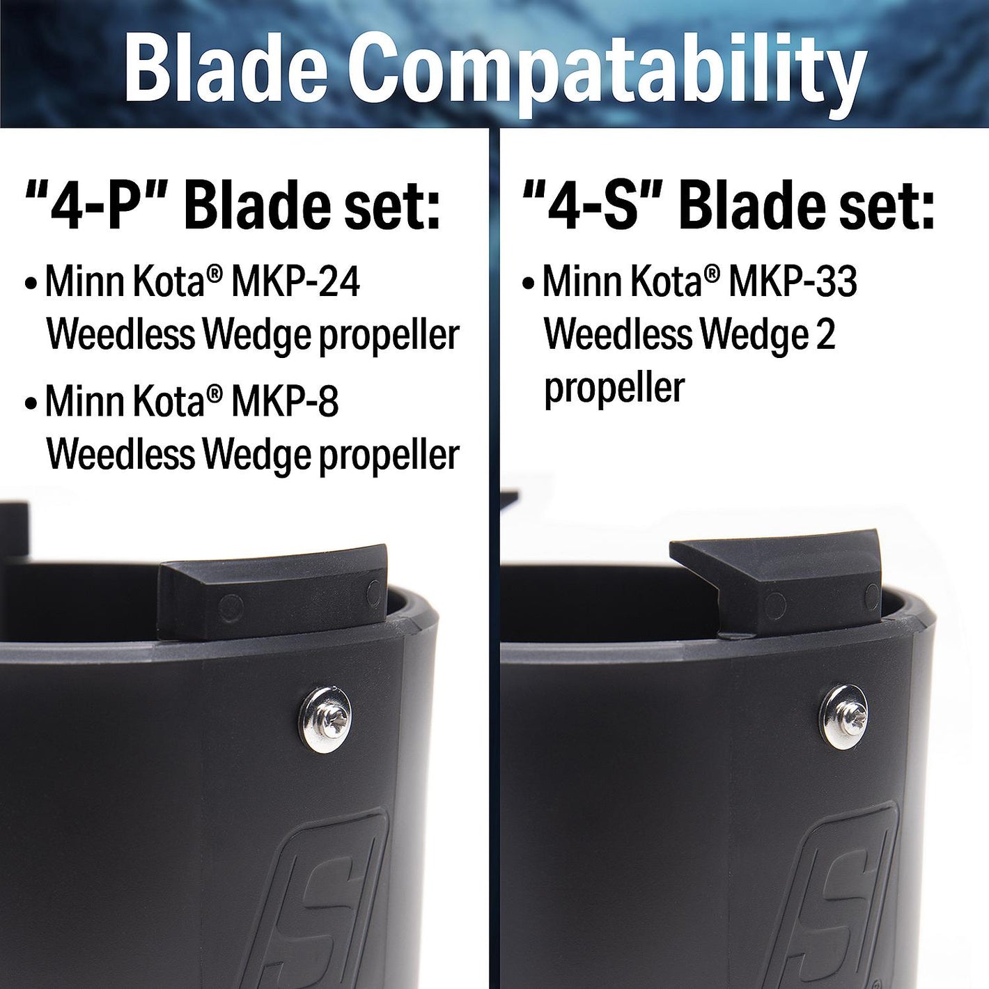 Seachoice 88736 Replacement Blade Set for 4" Prop Buddy (Seachoice #88731)