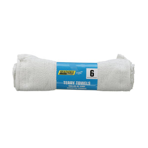 Seachoice 90010 Terry Towels, 6-pk. Roll