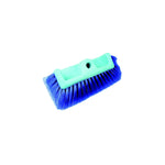 Seachoice 90473 Brush with Side Bristle, Size: 10", Extra Soft (Blue Poly)