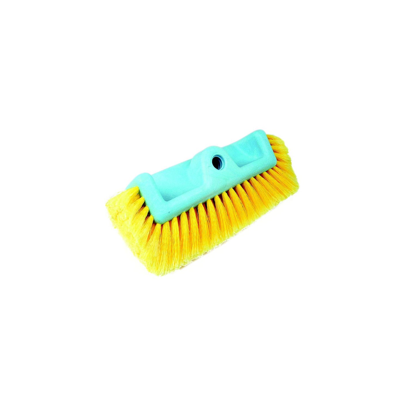 Brush w/ Side Bristle, Size: 10in, Soft (Yellow Poly)