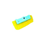 Seachoice 90476 Brush with Side Bristle, Size: 10", Medium (Yellow Poly)