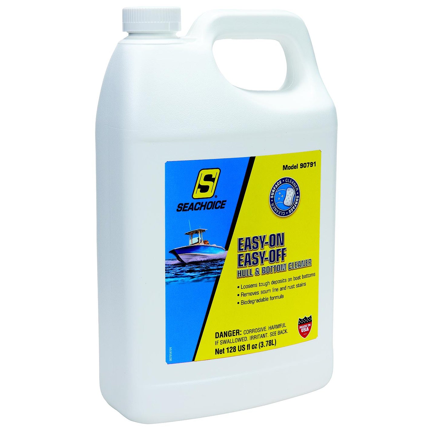 Seachoice 90791 Easy-On Easy-Off Hull And Bottom Cleaner, Gallon