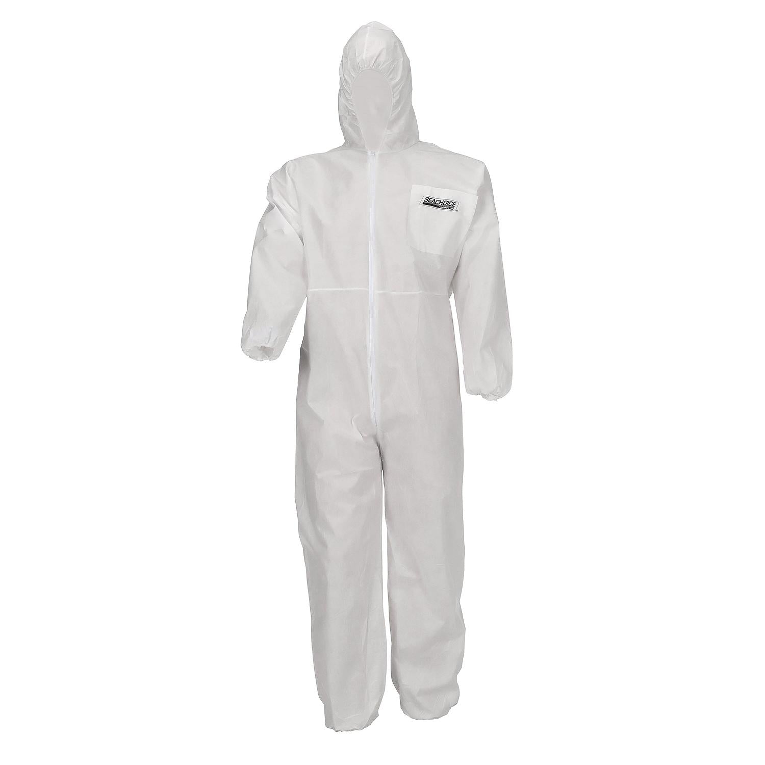 Seachoice SMS Breathable Disposable Paint Suit With Hood