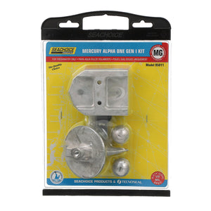 Seachoice Aluminum Anode Kit For Mercury Alpha I (1983-90)