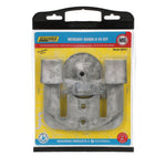 Seachoice 95071 Magnesium Anode Kit For Mercury Bravo II (89-Present) and Bravo III (89-03)