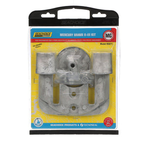 Seachoice 95061 Aluminum Anode Kit For Mercury Bravo II (89-Present) and Bravo III (89-03)