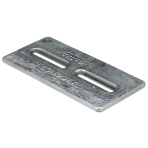 Seachoice 95613 Diver's Anode, Aluminum, Size 12" x 6" x 1/2"