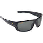 Reef Rider Polarized Sunglasses, Frame: Shiny Black, Lens: Grey