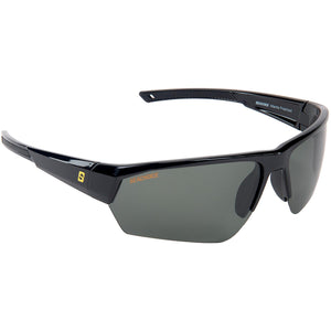 Seachoice 98821 "Atlantis" Polarized Sunglasses, Frame: Shiny Black, Lens: Grey