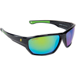 Rapids Polarized Sunglasses, Frame: Shiny Black, Lens: Green Mirror