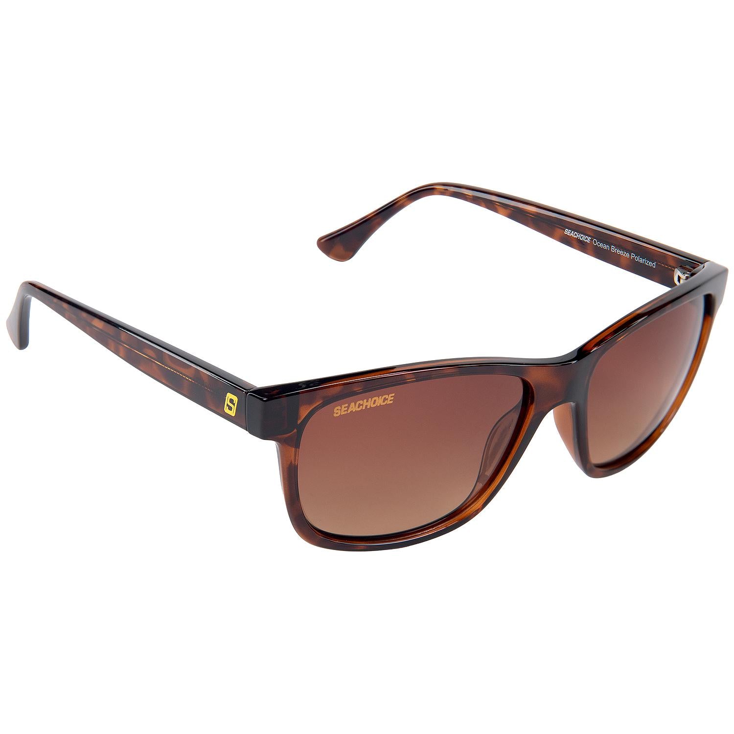 Seachoice 98833 "Oceanbreeze" Polarized Ladies' Sunglasses, Frame: Shiny Tortoise, Lens: Brown Gradient