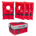 Seachoice 99695 Keyhole Life Vest, Adult, 4 Pk.