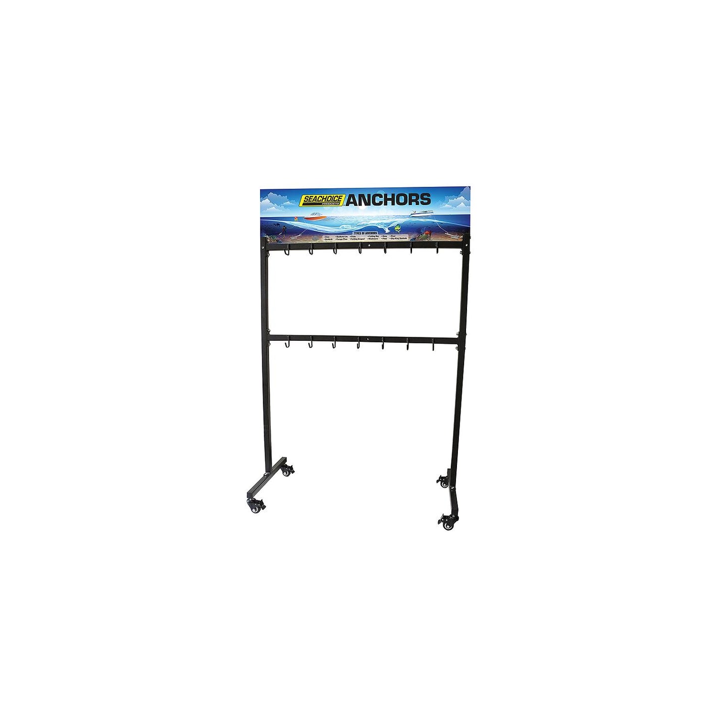 Seachoice 50-ANCHORRACK Rolling Anchor Rack and Sign