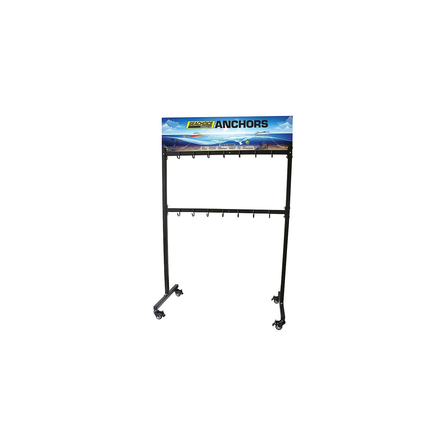Seachoice 50-ANCHORRACK Rolling Anchor Rack and Sign