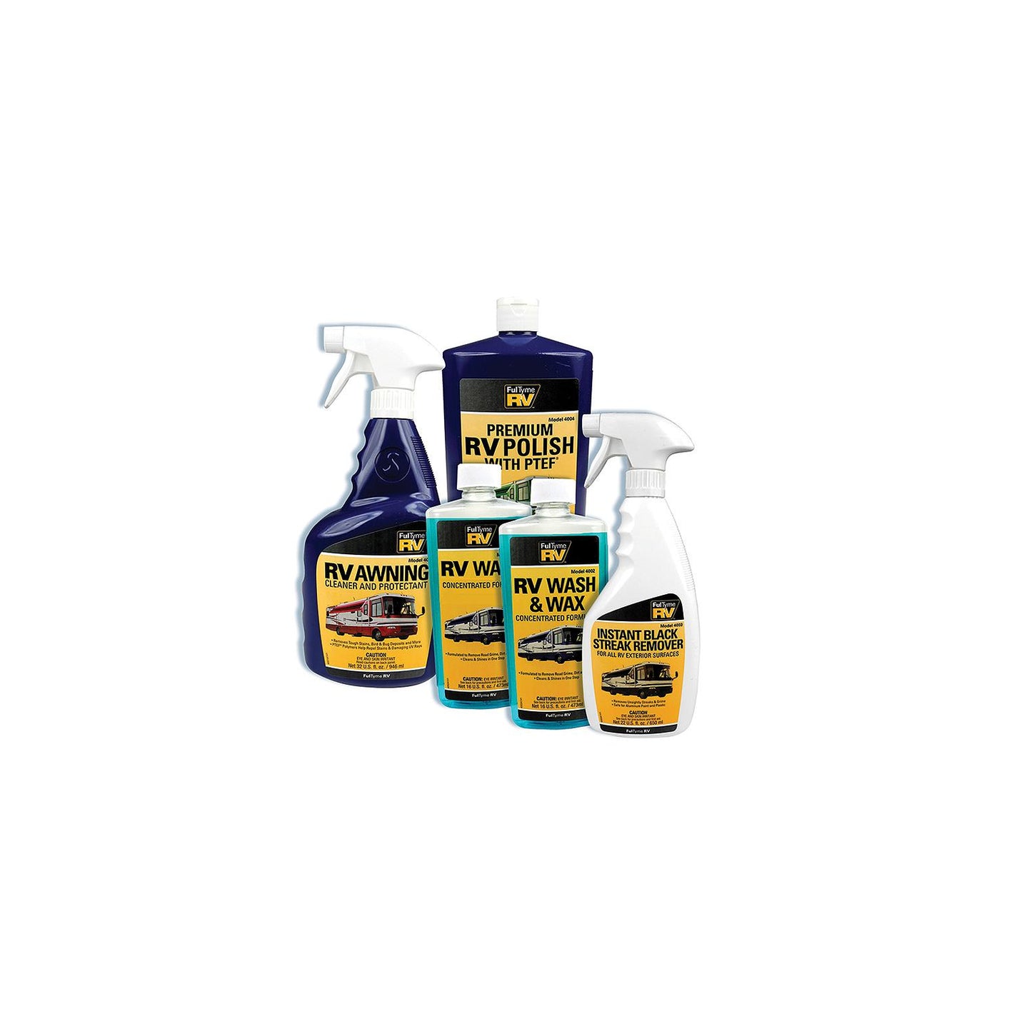 Fultyme RV 6060 Cleaner Chemical Starter Kit
5 pc.